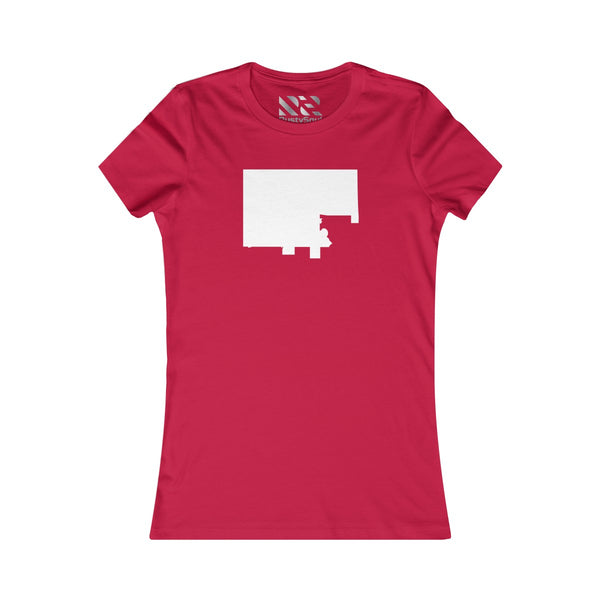 The Town "Silhouette" (White) Women's Favorite Tee