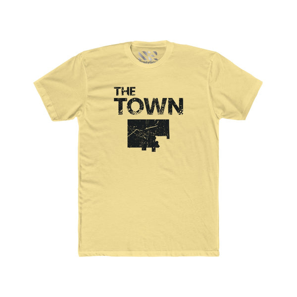 The Town 1 (Black) Men's Cotton Crew Tee