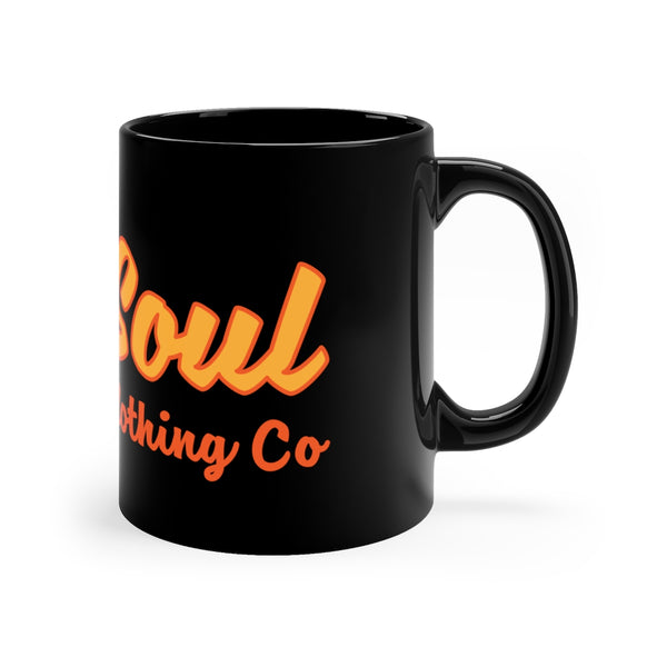 RustySoul Brand Black mug 11oz