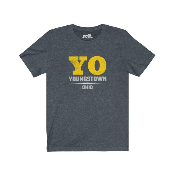 "YO" Unisex Jersey Short Sleeve Tee