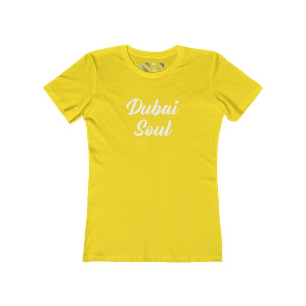 "Dubai Soul" Women's The Boyfriend Tee