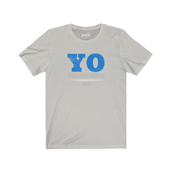 "YO" Unisex Jersey Short Sleeve Tee