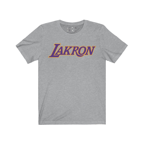 LAKRON Unisex Jersey Short Sleeve Tee