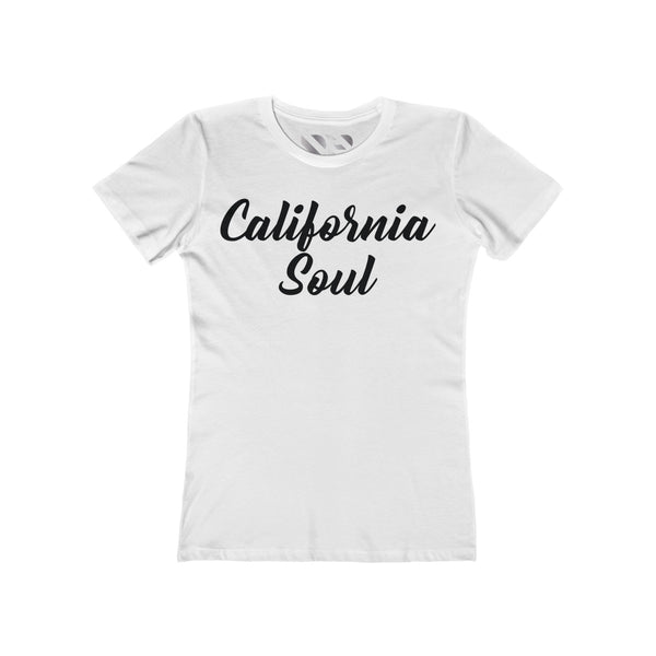 "California Soul" Women's The Boyfriend Tee
