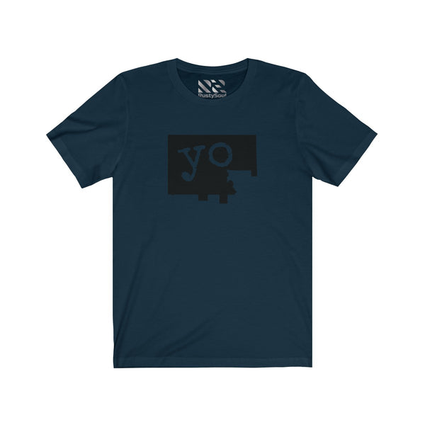 The Town "YO" (Black) Unisex Jersey Short Sleeve Tee