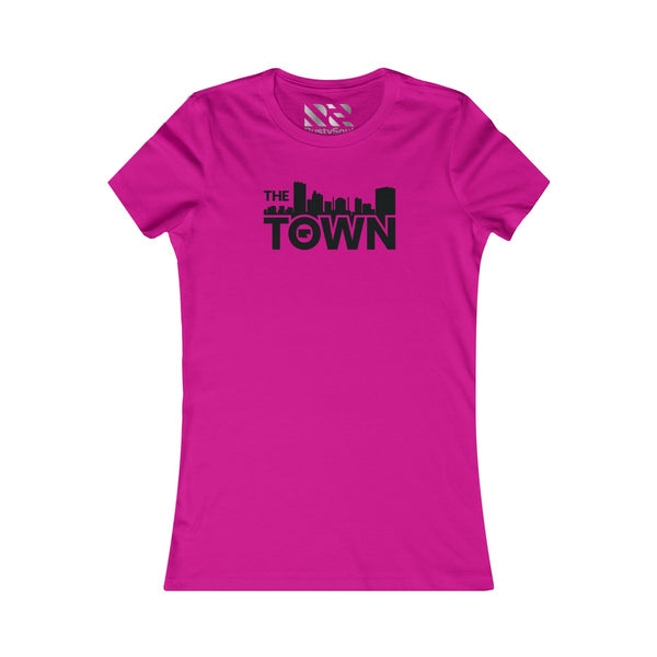 The Town "Skyline" (Black) Women's Favorite Tee
