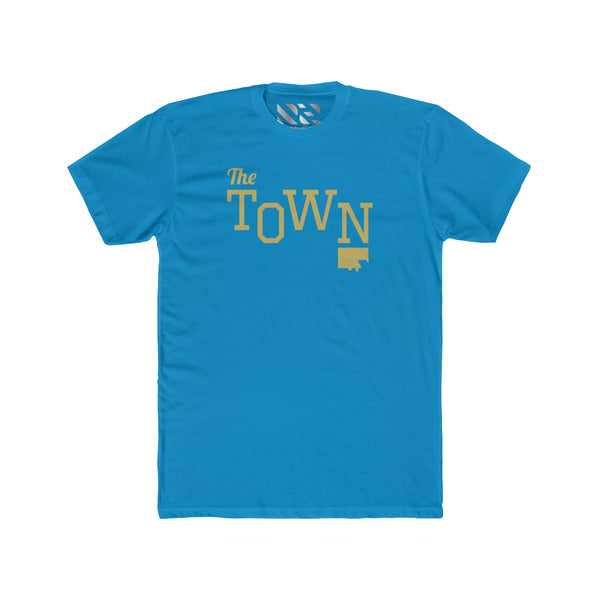 The Town 2 (Gold) Men's Cotton Crew Tee