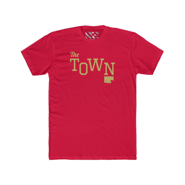 The Town 2 (Gold) Men's Cotton Crew Tee