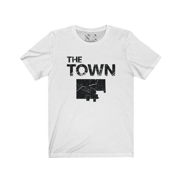 The Town 3 (Black) Unisex Jersey Short Sleeve Tee