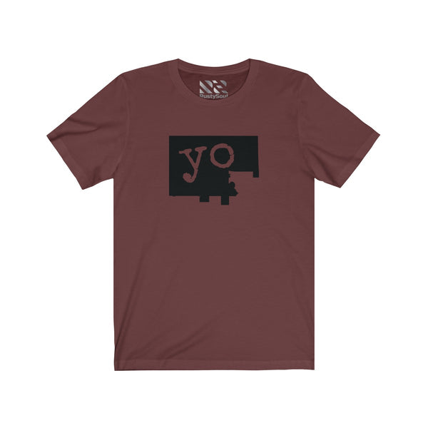 The Town "YO" (Black) Unisex Jersey Short Sleeve Tee