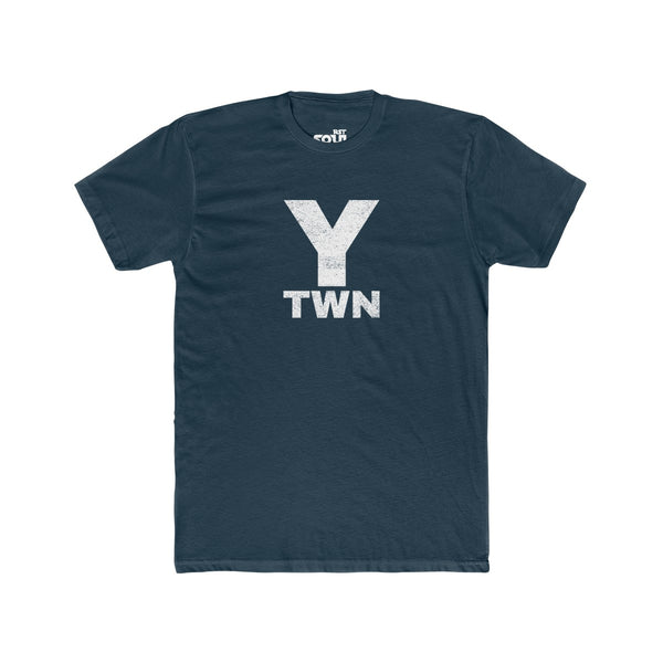 Y TWN Men's Cotton Crew Tee