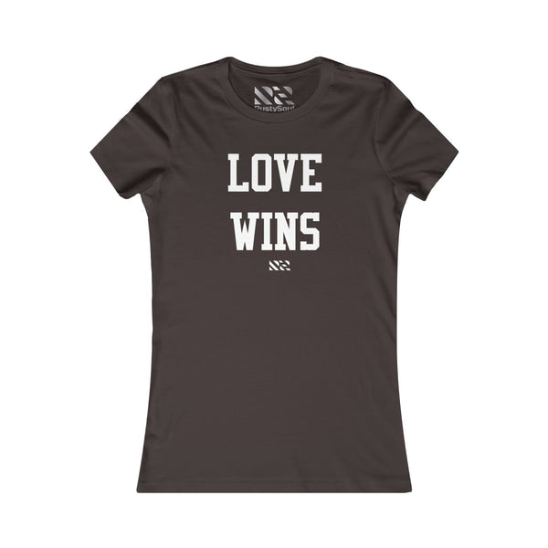 Love Wins (White) Women's Favorite Tee