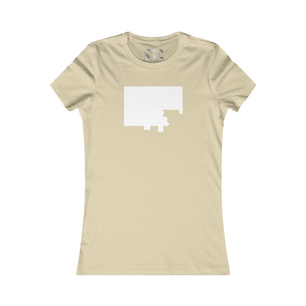 The Town "Silhouette" (White) Women's Favorite Tee