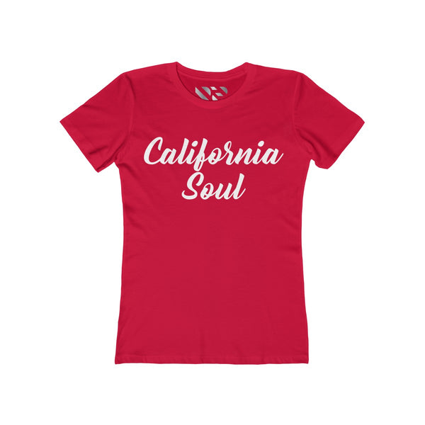 "California Soul" Women's The Boyfriend Tee
