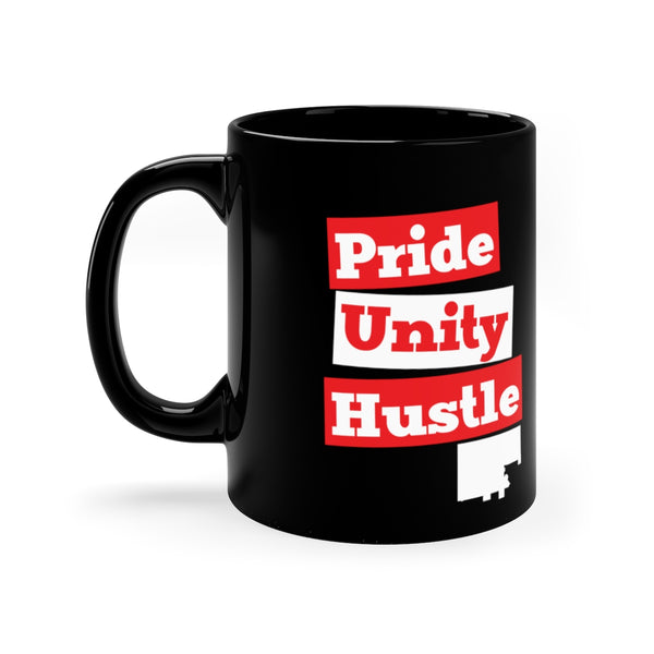 The Town "YO" Black mug 11oz