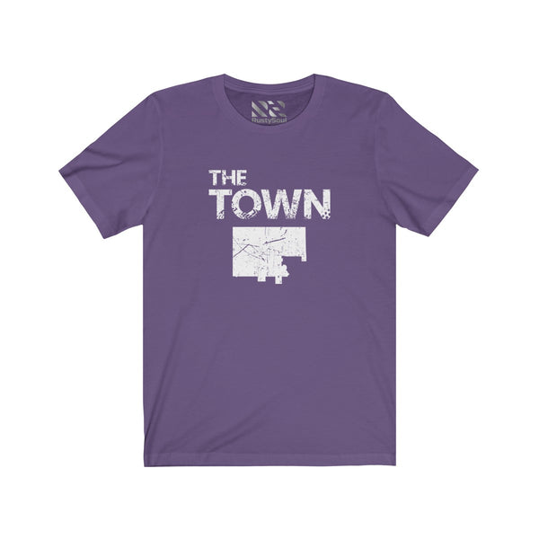 The Town 3 (White) Unisex Jersey Short Sleeve Tee