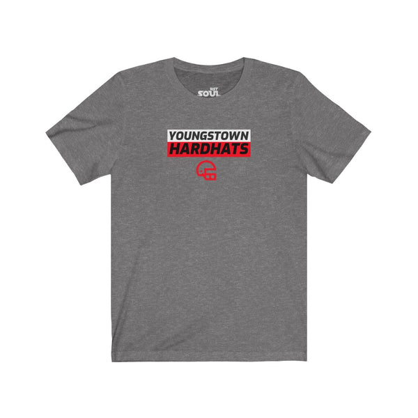 Youngstown Hardhats Football Unisex Jersey Short Sleeve Tee