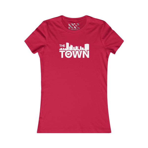 The Town "Skyline" (White) Women's Favorite Tee