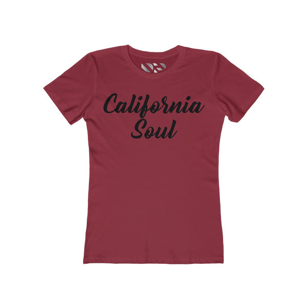 "California Soul" Women's The Boyfriend Tee
