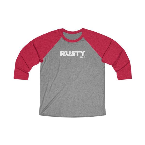 RustySoul Brand Unisex Tri-Blend 3/4 Raglan Tee