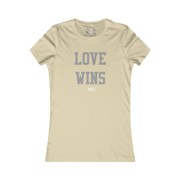 Love Wins (Gray) Women's Favorite Tee