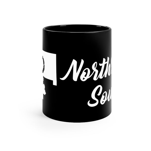 Northside Soul "The YO" Black mug 11oz