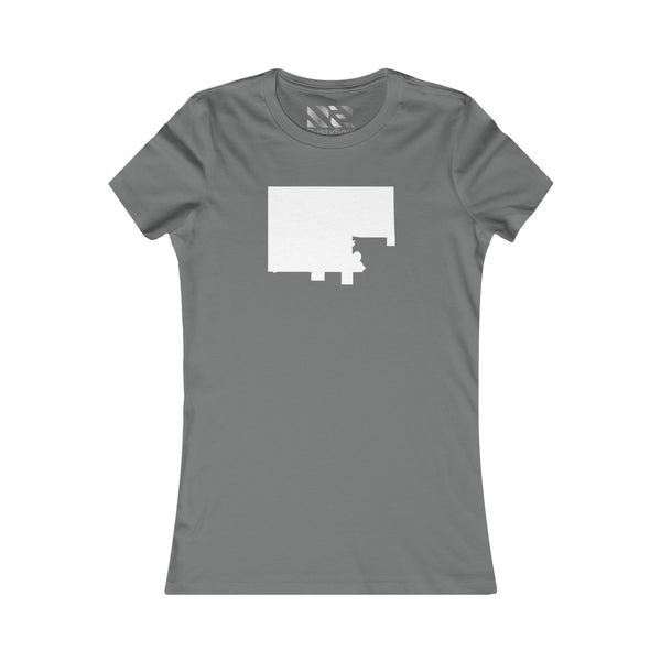 The Town "Silhouette" (White) Women's Favorite Tee