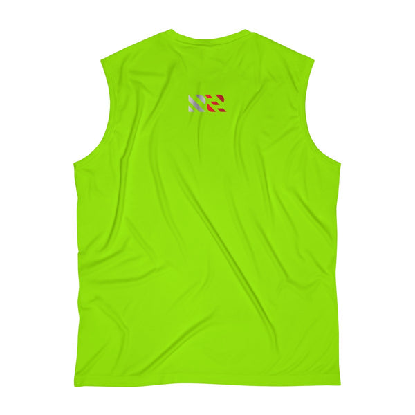 "Hustle Sweat Improve" Men's Sleeveless Performance Tee