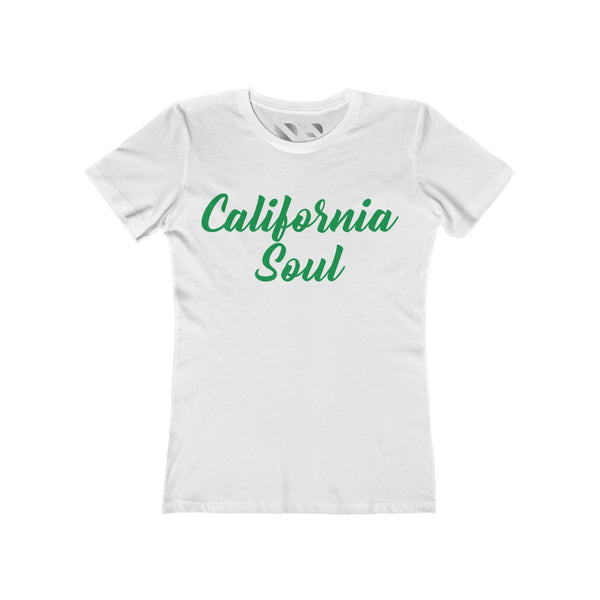 California Soul" Women's The Boyfriend Tee