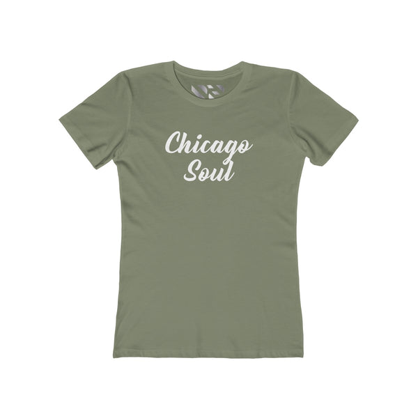 "Chicago Soul" Women's The Boyfriend Tee