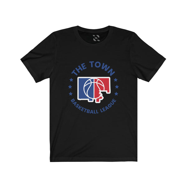 The Town "Basketball League" Unisex Jersey Short Sleeve Tee