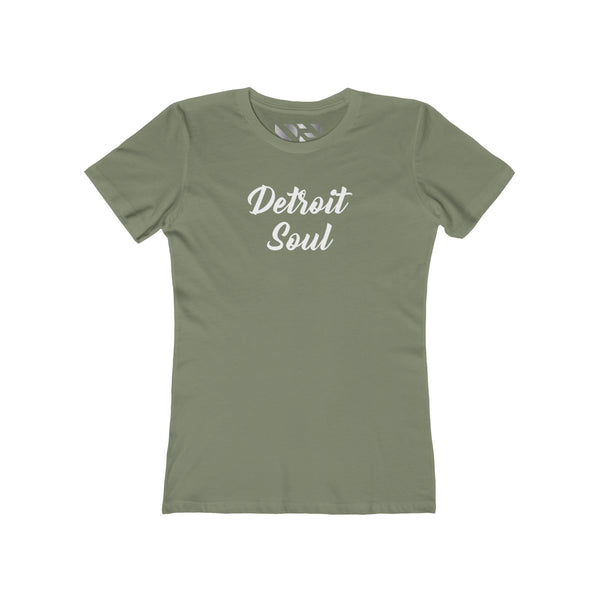 "Detroit Soul" Women's The Boyfriend Tee