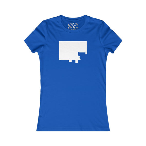 The Town "Silhouette" (White) Women's Favorite Tee