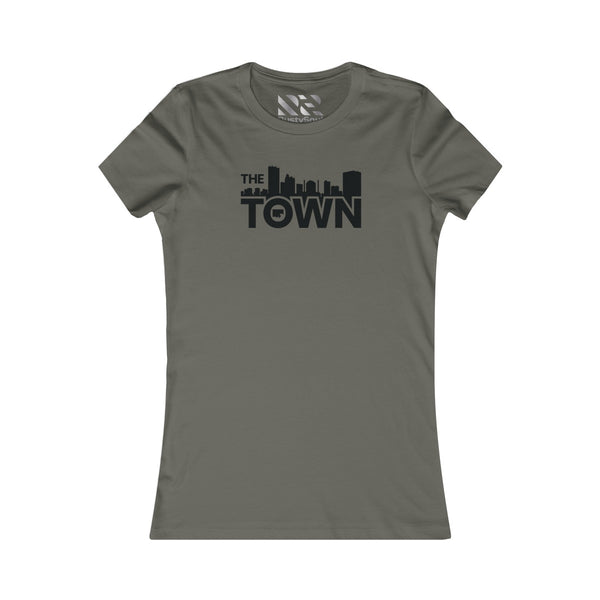The Town "Skyline" (Black) Women's Favorite Tee