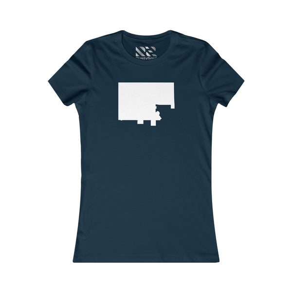 The Town "Silhouette" (White) Women's Favorite Tee