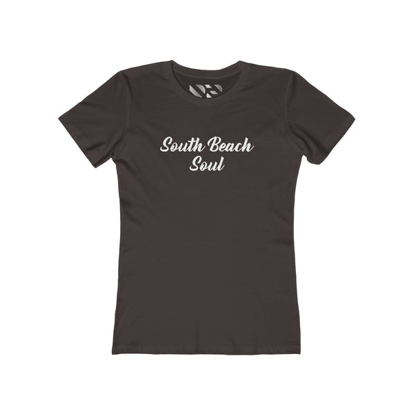 "South Beach Soul" Women's The Boyfriend Tee