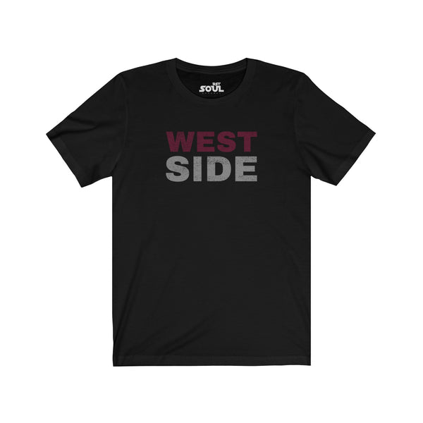 WESTSIDE Unisex Jersey Short Sleeve Tee
