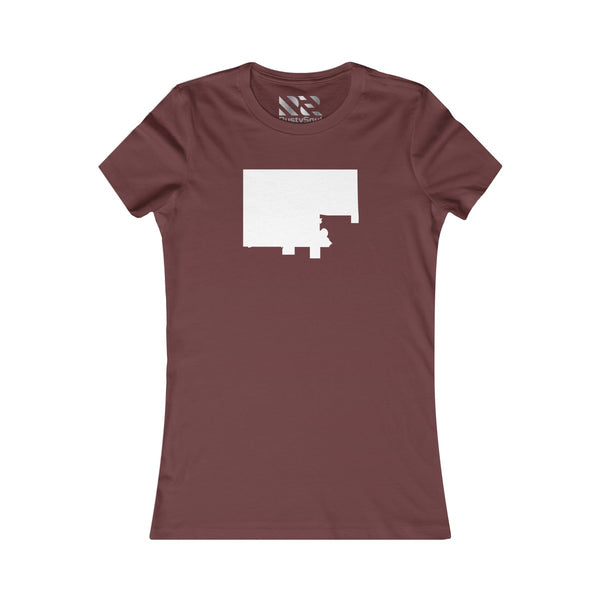 The Town "Silhouette" (White) Women's Favorite Tee