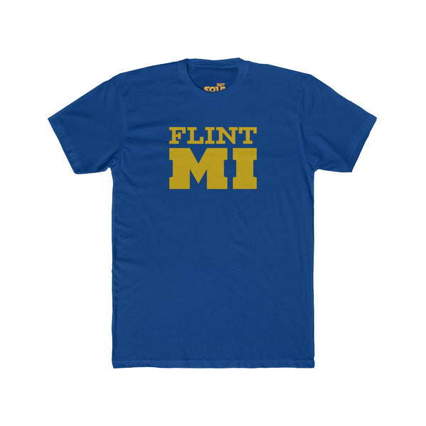 Flint MI Men's Cotton Crew Tee