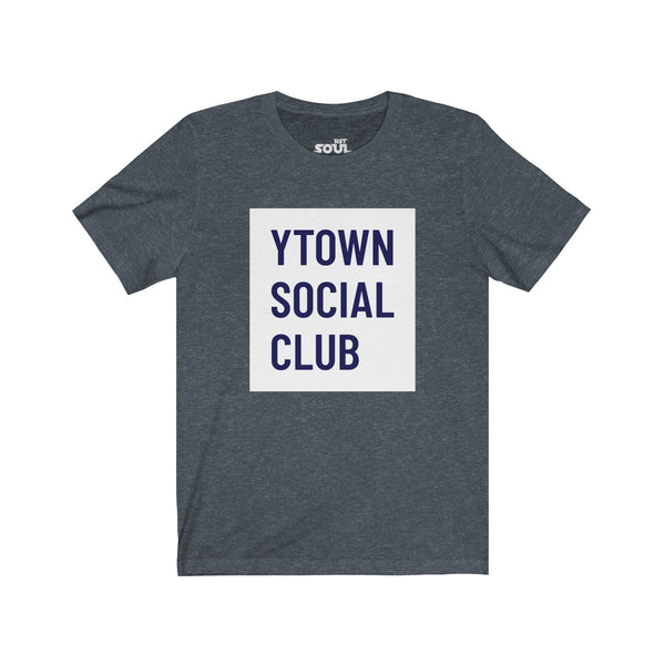 Y TOWN SOCIAL CLUB Unisex Jersey Short Sleeve Tee