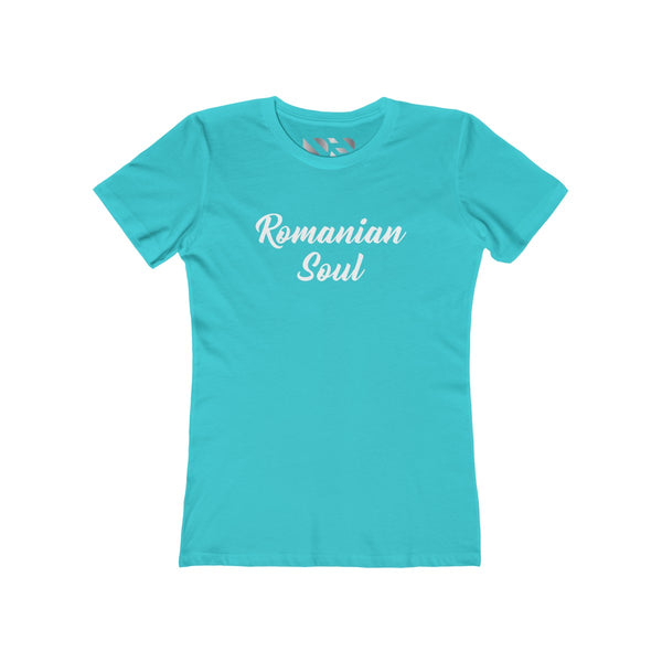 "Romanian Soul" Women's The Boyfriend Tee