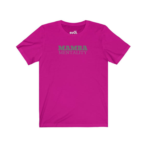 MAMBA MENTALITY Unisex Jersey Short Sleeve Tee