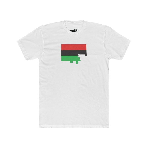 The Town "Africa"  Men's Cotton Crew Tee