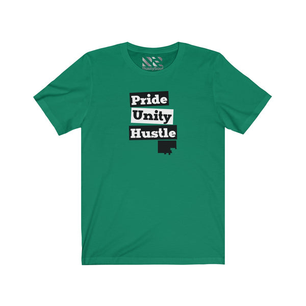 The Town "Pride Unity Hustle" Unisex Jersey Short Sleeve Tee
