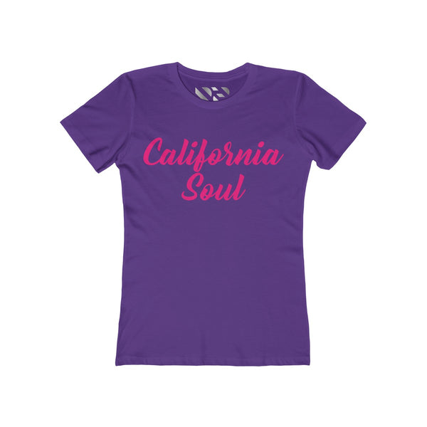 California Soul" Women's The Boyfriend Tee