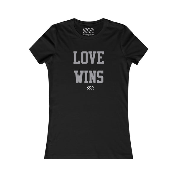 Love Wins (Gray) Women's Favorite Tee