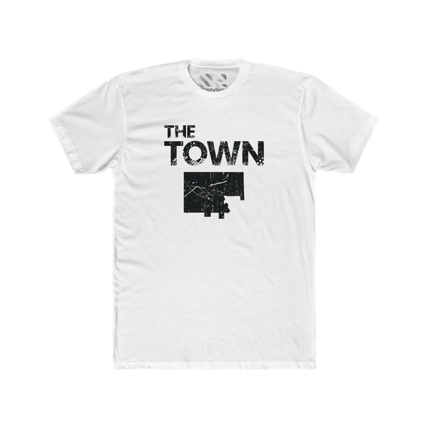 The Town 1 (Black) Men's Cotton Crew Tee