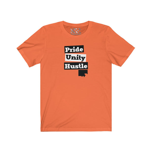The Town "Pride Unity Hustle" Unisex Jersey Short Sleeve Tee