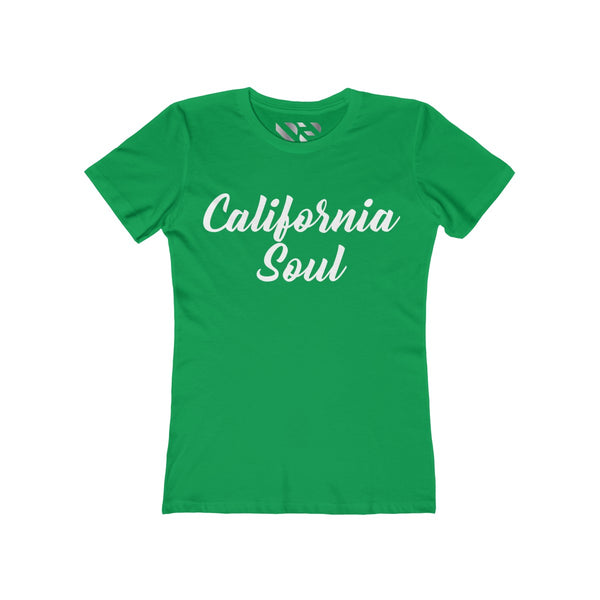 "California Soul" Women's The Boyfriend Tee