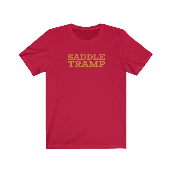 "SADDLE TRAMP" Unisex Jersey Short Sleeve Tee